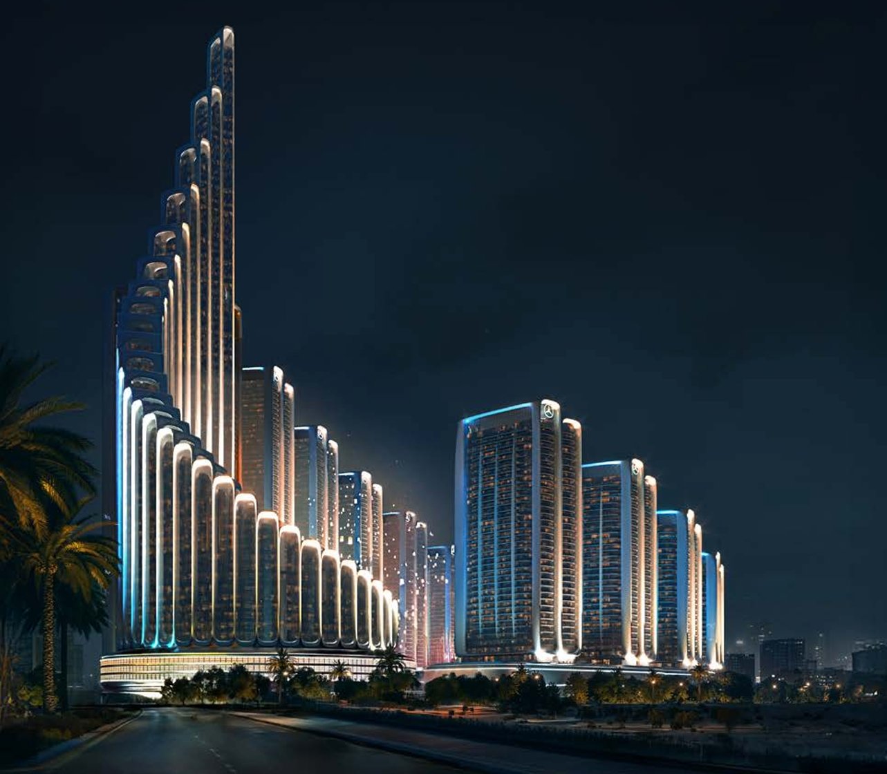 Mercedes Benz - a city unto itselt